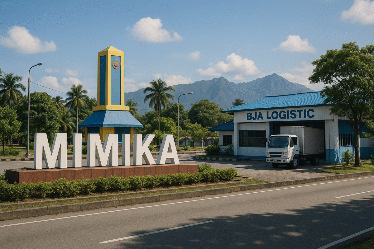 ekspedisi jakarta mimika