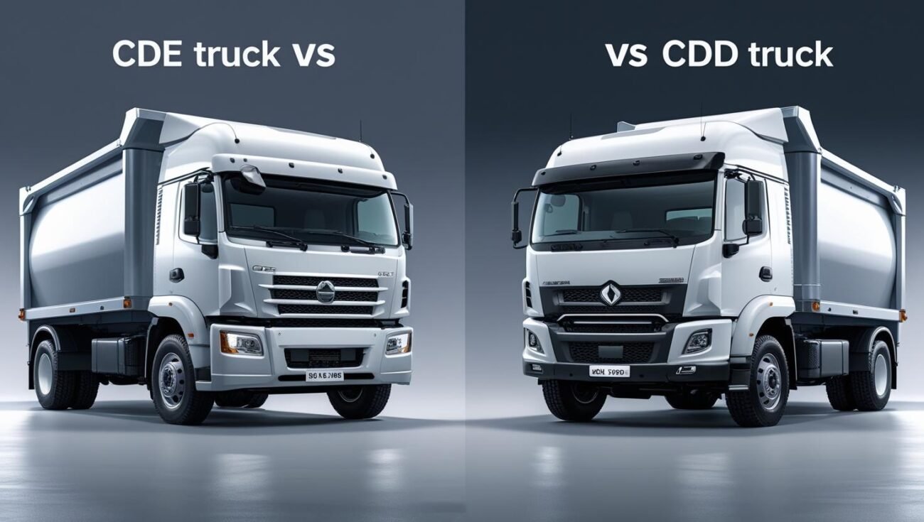 Truk CDD vs truk CDE