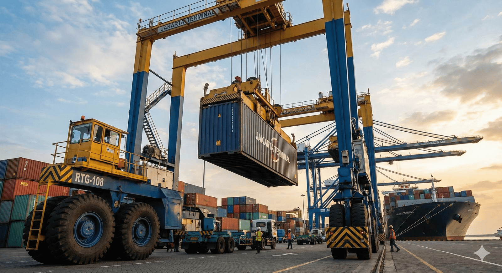 Rubber Tyred Gantry Crane