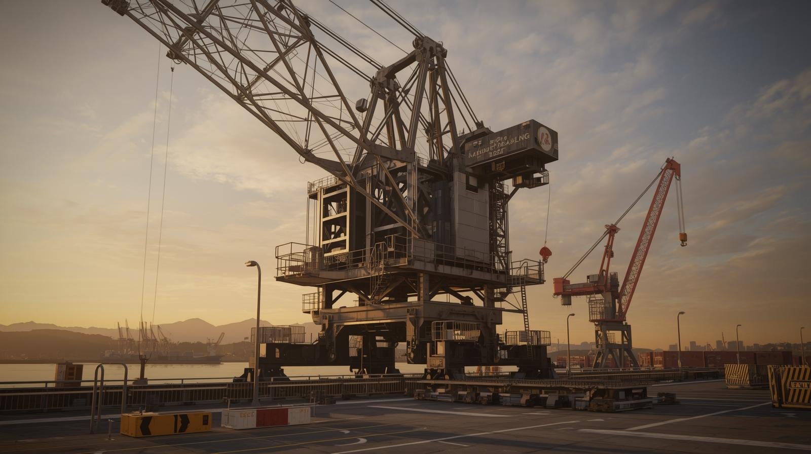 Mobile Harbour Crane