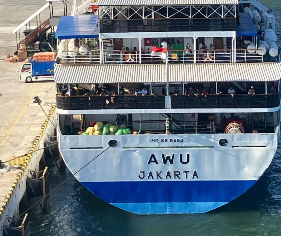 jadwal kapal awu