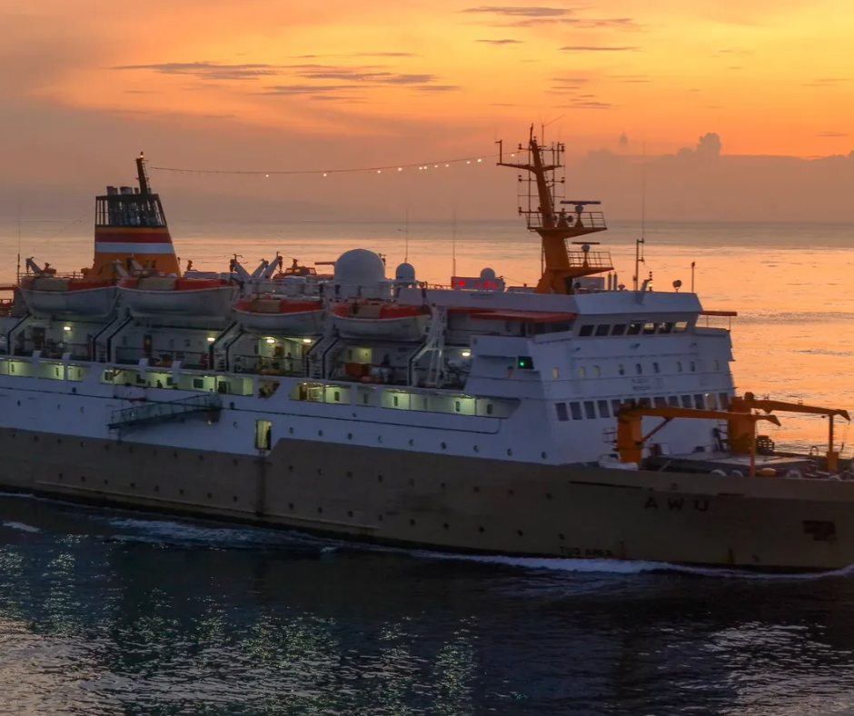 jadwal kapal awu