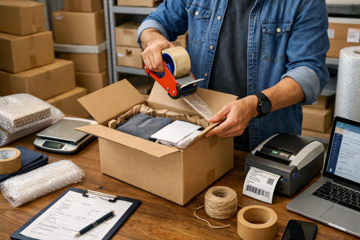 packing barang berat